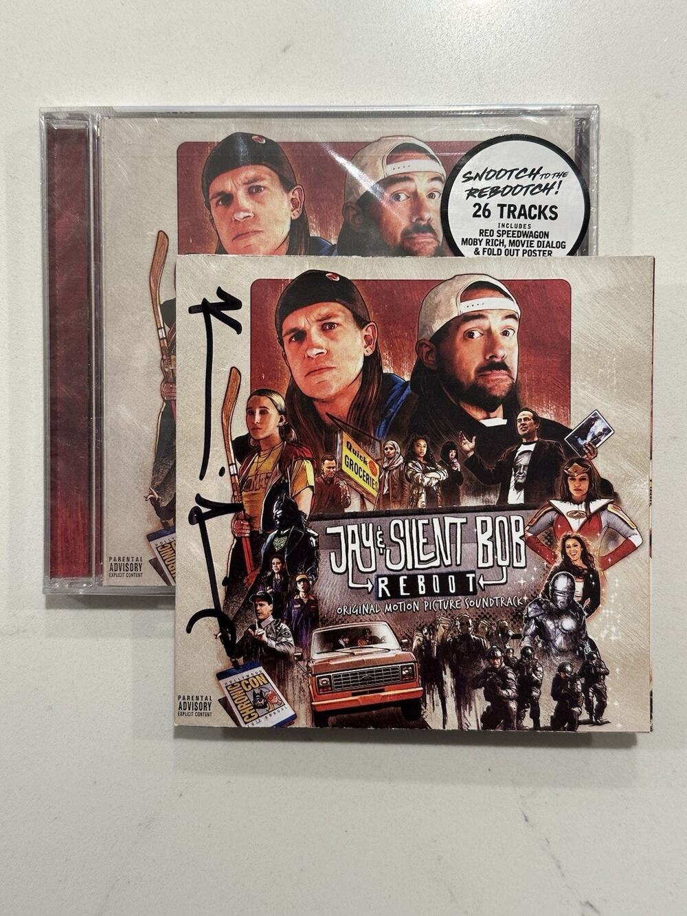 KEVIN SMITH Signed Autograph CD Booklet Jay & Silent Bob Reboot #2